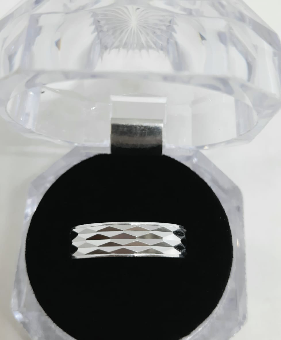 Silver Gents Wedding Ring